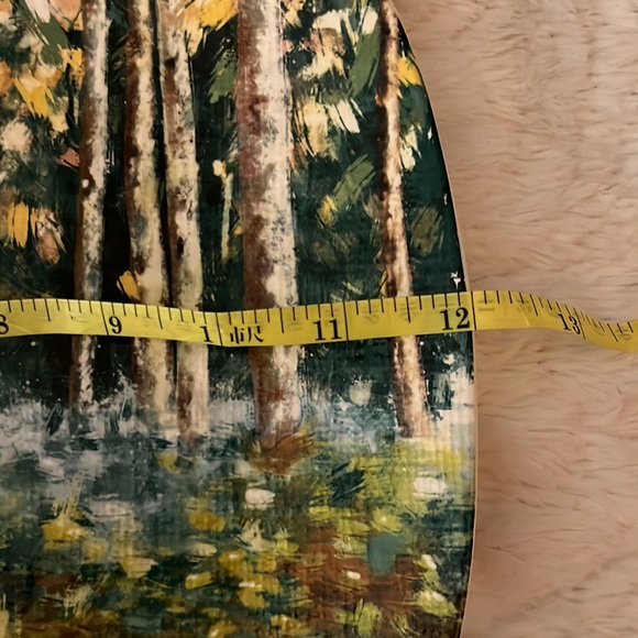 Pier 1 Ironstone raise textured platter, Dishwasher safe and microwaveable. - Picture 4 of 6